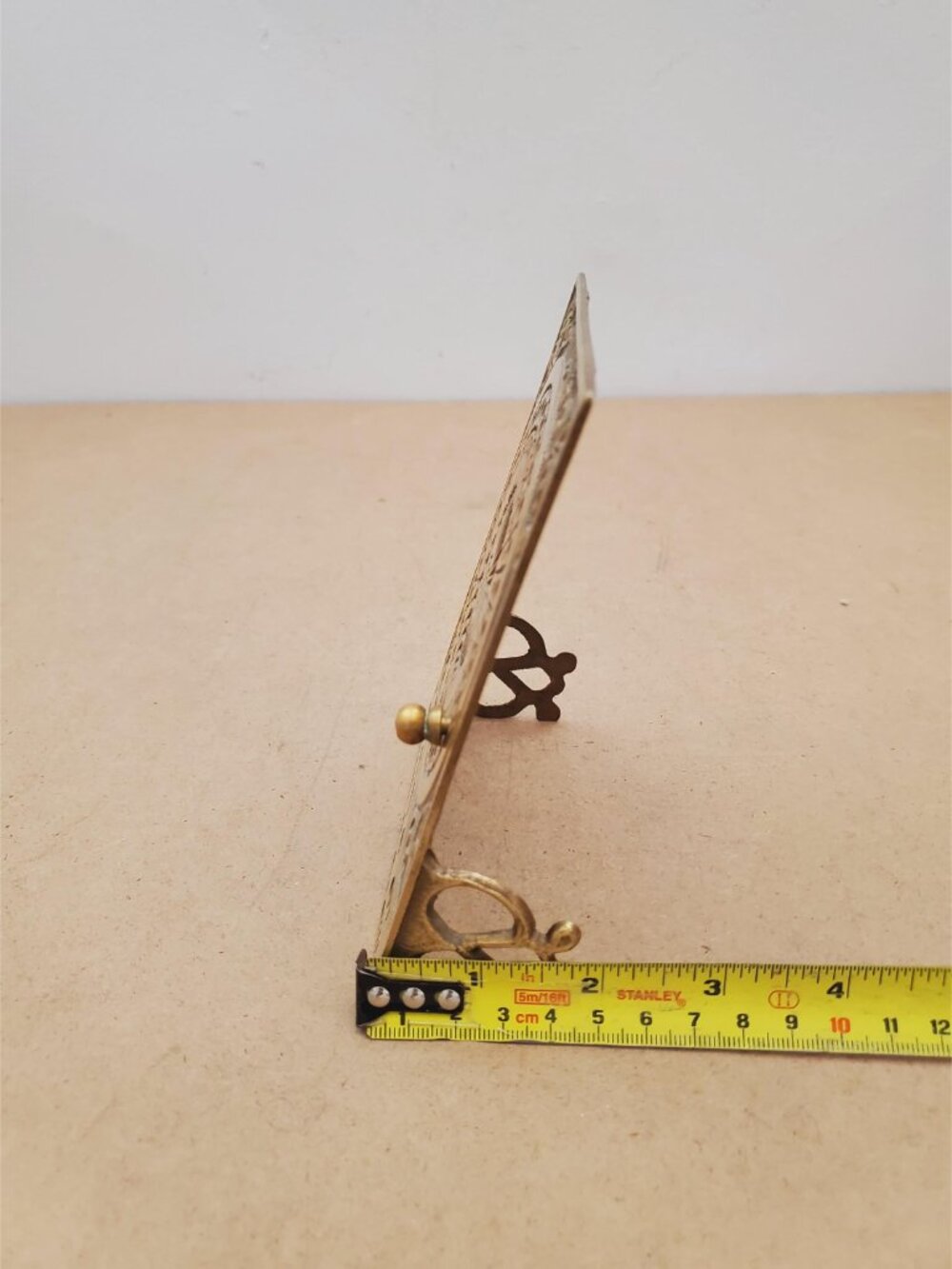 Vintage Brass Perpetual Sundial Calendar. MISSING 1 PEG Unique Housewarming, - Picture 11 of 12